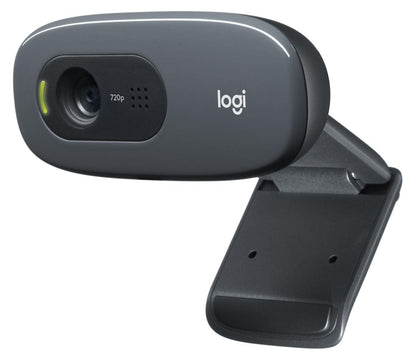 Logitech 960-000584 HD Webcam – C270 720p USB Built-In Microphone