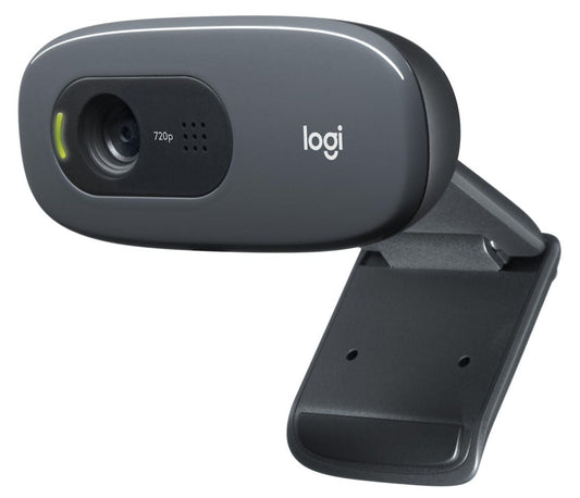 Logitech 960-000584 HD Webcam – C270 720p USB Built-In Microphone