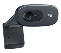 Logitech 960-000584 HD Webcam – C270 720p USB Built-In Microphone