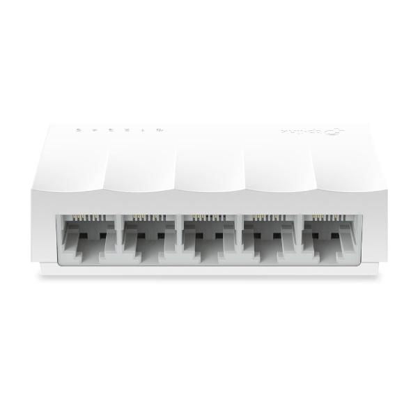 TP-Link LS1005 5-Port Unmanaged Fast Ethernet Network Switch – White