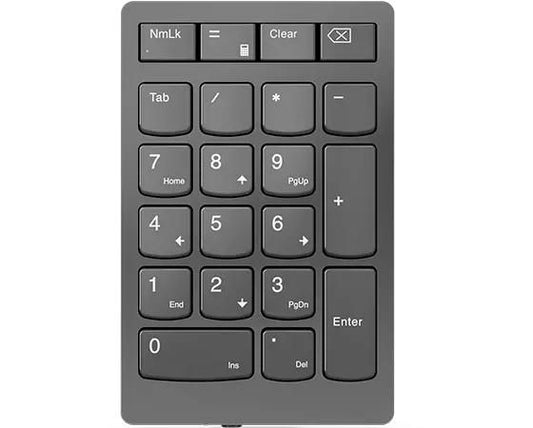 Lenovo 4Y41C33791 Numeric Keypad – RF Wireless 21-Key Grey