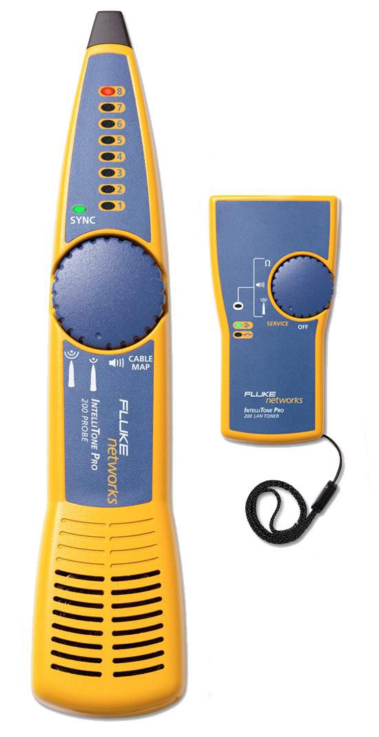 Fluke MT-8200-60-KIT IntelliTone Pro 200 LAN Toner and Probe Network Tester