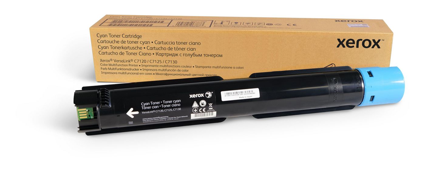 Xerox 006R01825 Original Cyan Toner Cartridge – 18000 Pages