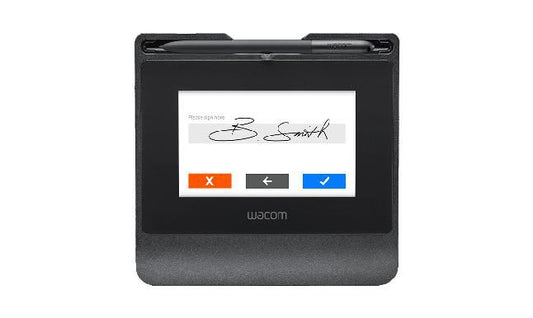 Wacom STU540 Signature Capture Pad – 5" TFT LCD, 800x480, Black