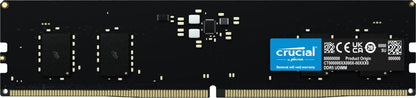 Crucial CT8G48C40U5 8GB DDR5-4800 UDIMM CAS40 PC5-38400 Memory Module
