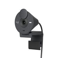 Logitech 960-001436 Brio 300 Full HD Webcam – USB, Graphite, 1080p