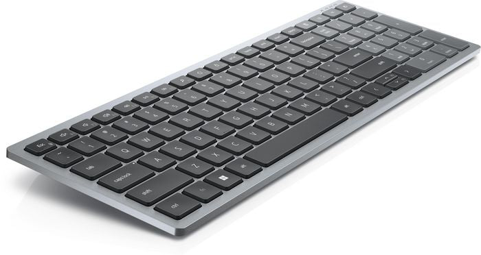 Dell KB740-GY-R-NOR Wireless Keyboard – RF + Bluetooth, QWERTY Nordic, Grey/Black