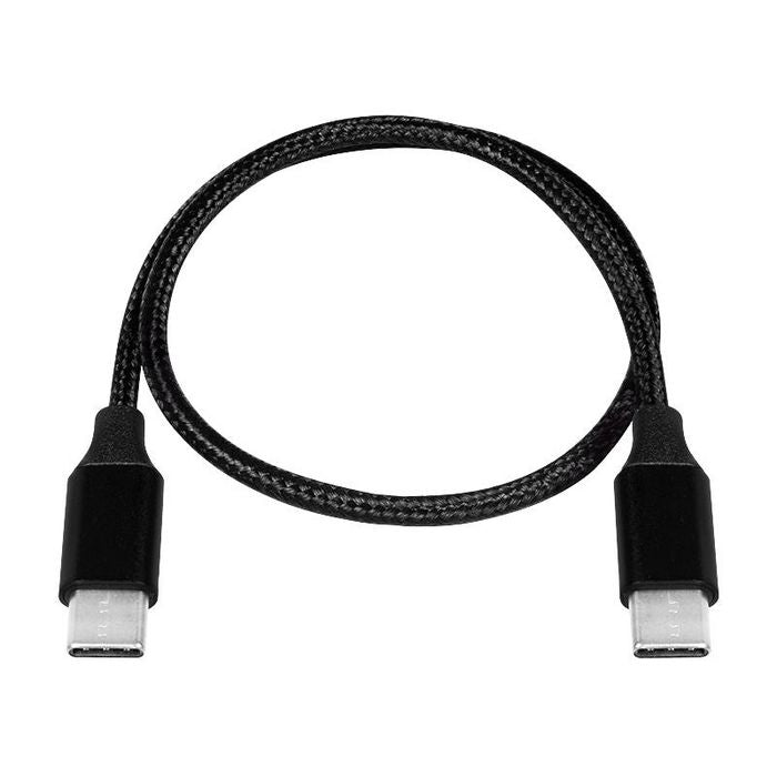 LogiLink CU0154 USB 2.0 Type-C Cable – 1m Black Metal Fabric 3A