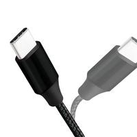 LogiLink CU0154 USB 2.0 Type-C Cable – 1m Black Metal Fabric 3A