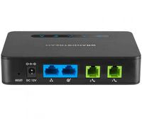 Grandstream HT812 2-Port Analogue Telephone Adapter with Gigabit NAT Router