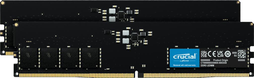 Crucial CT2K16G48C40U5 32GB DDR5-4800 UDIMM Kit for PC/Server