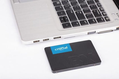 Crucial CT1000BX500SSD1T 1TB 2.5" SSD – 3D NAND, SATA 6Gb/s, 540MB/s Read