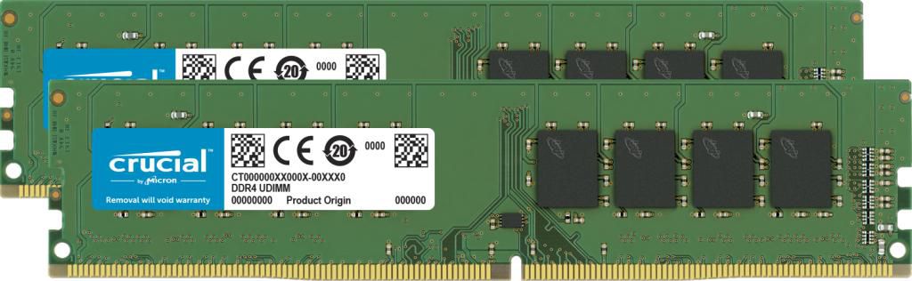 Crucial CT2K16G4DFRA32A 32GB (2x16GB) DDR4 3200MHz Unbuffered Memory Module