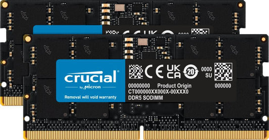Crucial CT2K16G56C46S5 SODIMM DDR5 32GB 5600MHz CL46 1.1V Memory Kit
