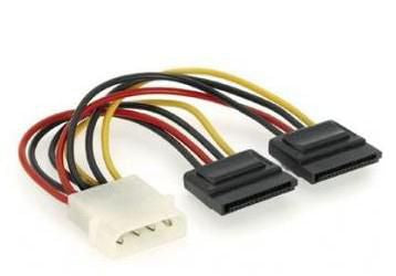 Gembird CC-SATA-PSY2 SATA Power Cable – 2x Serial ATA 15cm Male/Male