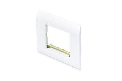 Lanview LKS825 Outlet Box – 80x80mm Metal Frame Euro Style