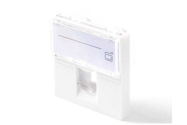 Lanview LKS835 Outlet Box – 1-Port 45x45mm Euro Module