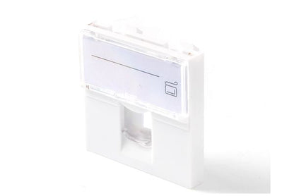Lanview LKS835 Outlet Box – 1-Port 45x45mm Euro Module