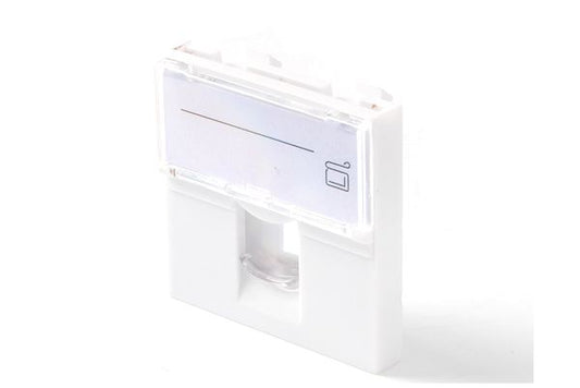 Lanview LKS835 Outlet Box – 1-Port 45x45mm Euro Module