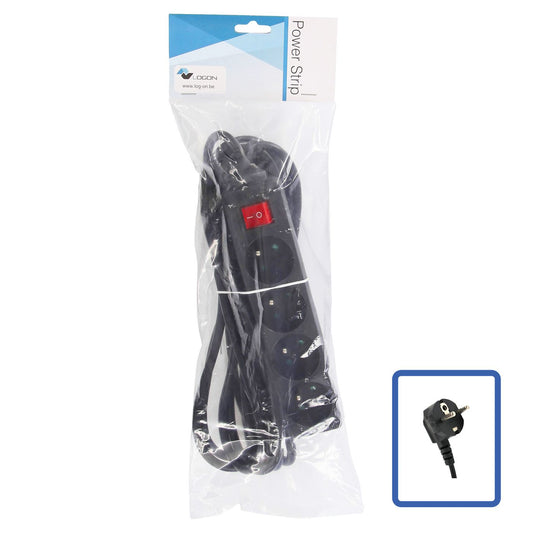 LOGON PROFESSIONAL LPS130 Power Strip – Surge Protection Extension Lead
