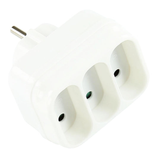 LOGON PROFESSIONAL LPS140 Power Strip – 3x6A Type E, Child Protection, White