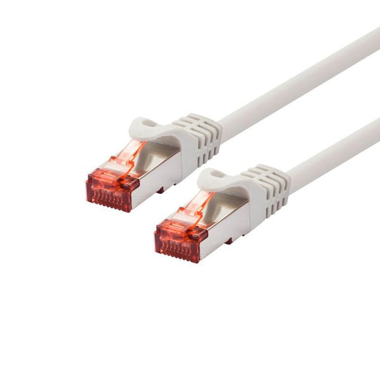 LOGON PROFESSIONAL Cat6 F/UTP Shielded Patch Cable – 20m Ivory RJ45