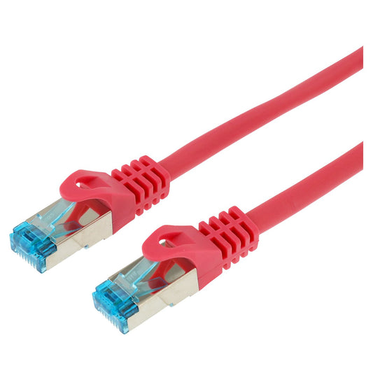 LOGON PROFESSIONAL 20m Cat5e SF/UTP Patch Cable – Magenta, Shielded RJ45