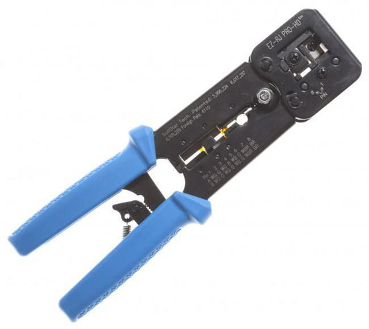 LOGON TWPHT001 Professional Crimping Tool for RJ11 RJ12 RJ45 – Heavy Duty 2-Year Warranty