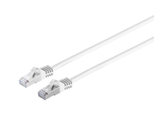 Microconnect Cat7 S/FTP Network Cable 10m – White, LSZH, RJ-45