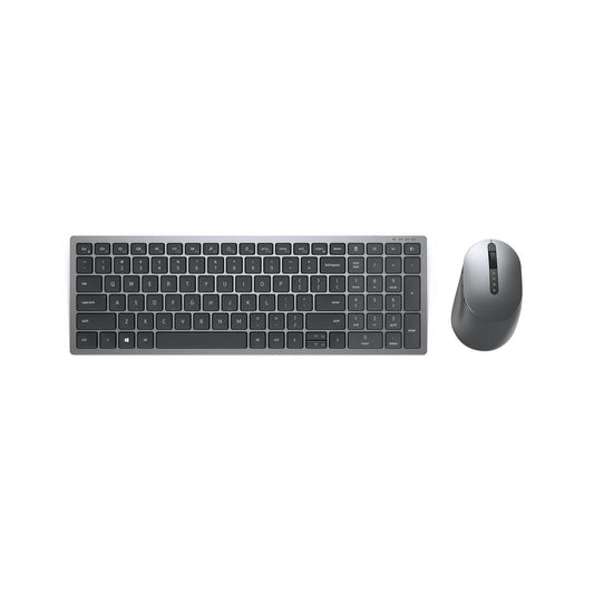 Dell KM7120W-GY-BEL Wireless Keyboard and Mouse – Belgian AZERTY, Grey