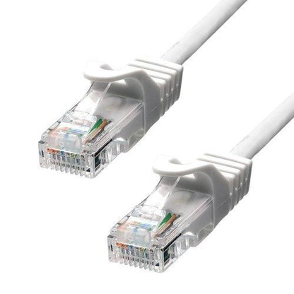ProXtend 5UTP-015W CAT5e Ethernet Cable – 1.5m White U/UTP Copper RJ45 PVC Jacket