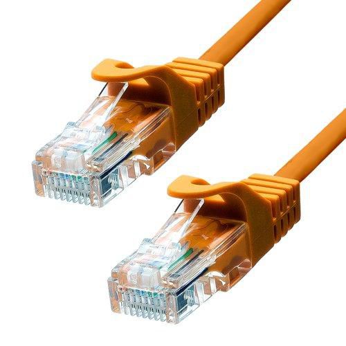 ProXtend CAT5e U/UTP Ethernet Cable 7m – Orange, Copper, PVC, RJ45