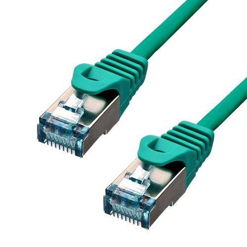 ProXtend CAT6A S/FTP Ethernet Cable 1.5m Green – LSZH, 10GBase-T, RoHS
