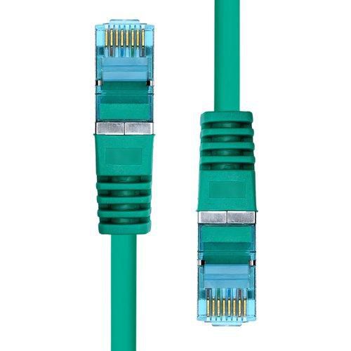 ProXtend 6ASFTP-015GR CAT6A S/FTP Ethernet Cable – 1.5m Green LSZH Jacket 10GBase-T