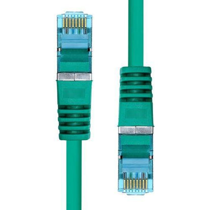 ProXtend 6ASFTP-015GR CAT6A S/FTP Ethernet Cable – 1.5m Green LSZH Jacket 10GBase-T