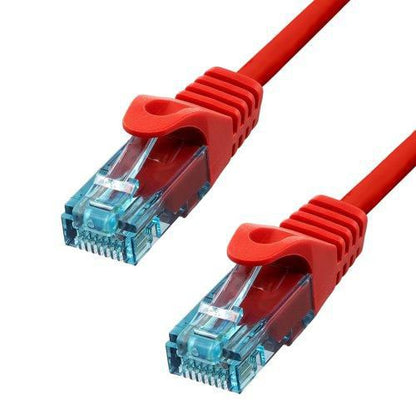 ProXtend 6AUTP-07R CAT6A U/UTP Ethernet Cable Red – 7m LSZH 10GBase-T 24AWG Copper RJ45