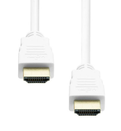 ProXtend HDMI-0005W HDMI Cable 0.5M White – 4K 30Hz Bi-Directional Gold-Plated HDMI 1.4