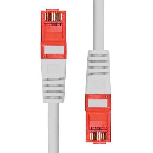 ProXtend 6UTP-015G CAT6 Ethernet Cable – 1.5m Grey U/UTP LSZH 24AWG Copper RJ45 Male Connectors