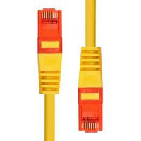 ProXtend 6UTP-15Y CAT6 Ethernet Cable – 15m Yellow U/UTP LSZH 24AWG Copper RJ45