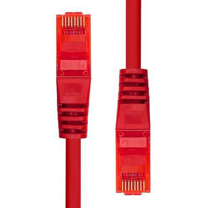 ProXtend 6UTP-20R CAT6 Ethernet Cable – 20m Red U/UTP LSZH 24AWG Copper, Gold-Plated RJ45