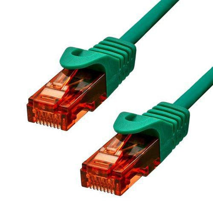 ProXtend 6UTP-03GR CAT6 Ethernet Cable – 3m Green U/UTP LSZH 24AWG Copper RJ45 Connector