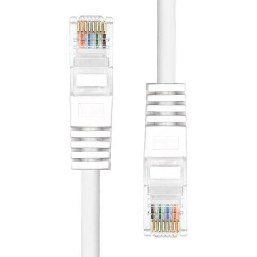 ProXtend 5UTP-15W CAT5e Ethernet Cable – 15m White U/UTP Copper RJ45 PVC Jacket