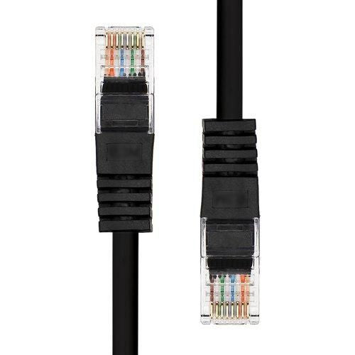 ProXtend 5UTP-07B CAT5e Ethernet Cable – 7m Black U/UTP Copper RJ45 PVC Jacket