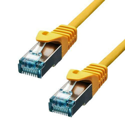 ProXtend 6ASFTP-005Y CAT6A S/FTP Ethernet Cable – 0.5m Yellow LSZH 10GBase-T High-Speed