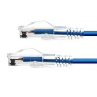 ProXtend S-6AUTP-05BL Ultra Slim CAT6A Ethernet Cable – 5m Blue LSZH U/UTP 28AWG