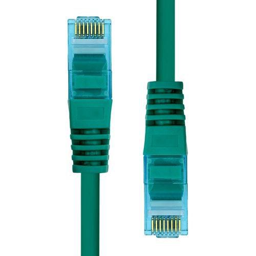 ProXtend 6AUTP-0075GR CAT6A Ethernet Cable – 0.75m Green U/UTP LSZH 10GBase-T RJ45 Gold-Plated Connectors