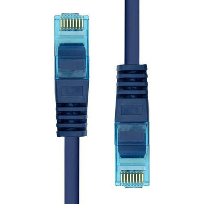ProXtend 6AUTP-0025BL CAT6A U/UTP Ethernet Cable – 0.25m Blue LSZH Jacket 10GBase-T