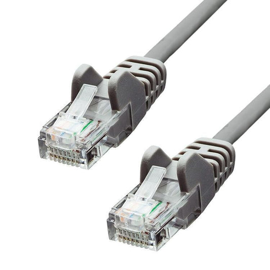 ProXtend CAT5e U/UTP CCA PVC Ethernet Cable, 7m, Grey, RJ45, Gold-Plated