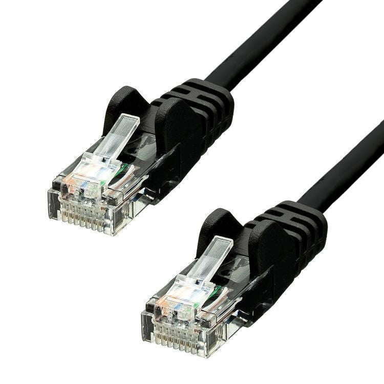 ProXtend CAT5e U/UTP Ethernet Cable 0.25m Black – CCA PVC, RJ45, CE RoHS