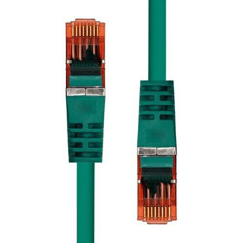 ProXtend V-6FUTP-07GR CAT6 F/UTP Ethernet Cable – 7m Green PVC Jacket Gold-Plated RJ45